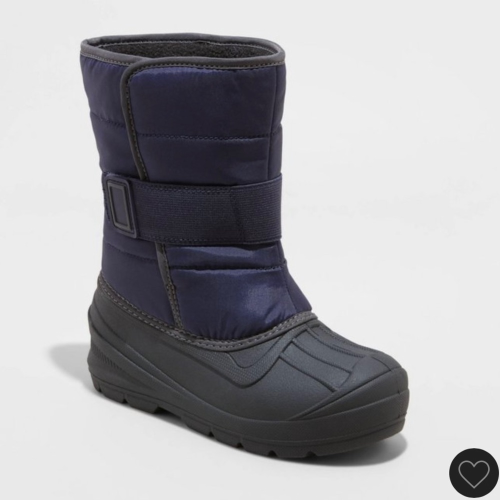Kids' Asher Winter Boots - Cat & Jack Navy blue